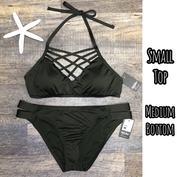 Mossimo Supply Co. Other - Two piece army green bikini
